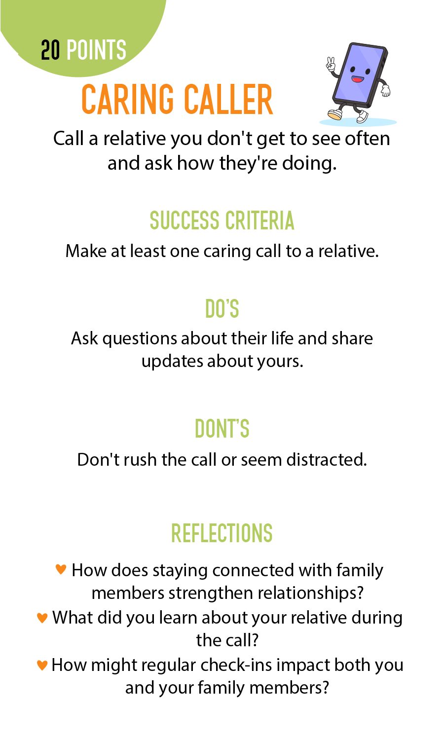 Family Edition Card Sample